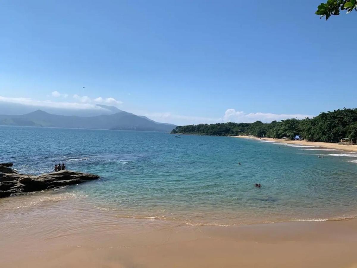 Residencia Em Condom, 1 Ou 2 Suites, Vista Para O Mar, Praia Do Curral, Ilhabela Bagian luar foto