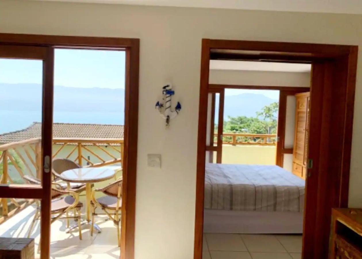 Residencia Em Condom, 1 Ou 2 Suites, Vista Para O Mar, Praia Do Curral, Ilhabela Bagian luar foto