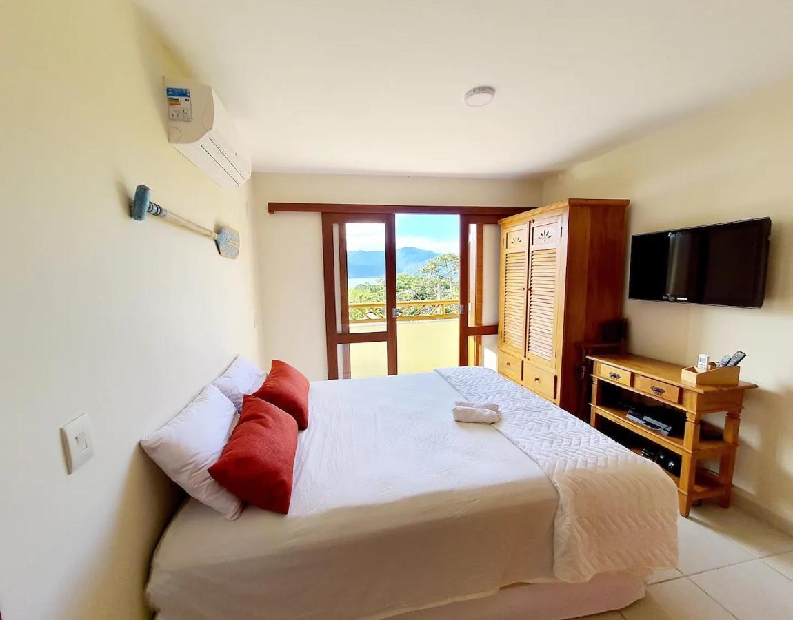 Residencia Em Condom, 1 Ou 2 Suites, Vista Para O Mar, Praia Do Curral, Ilhabela Bagian luar foto