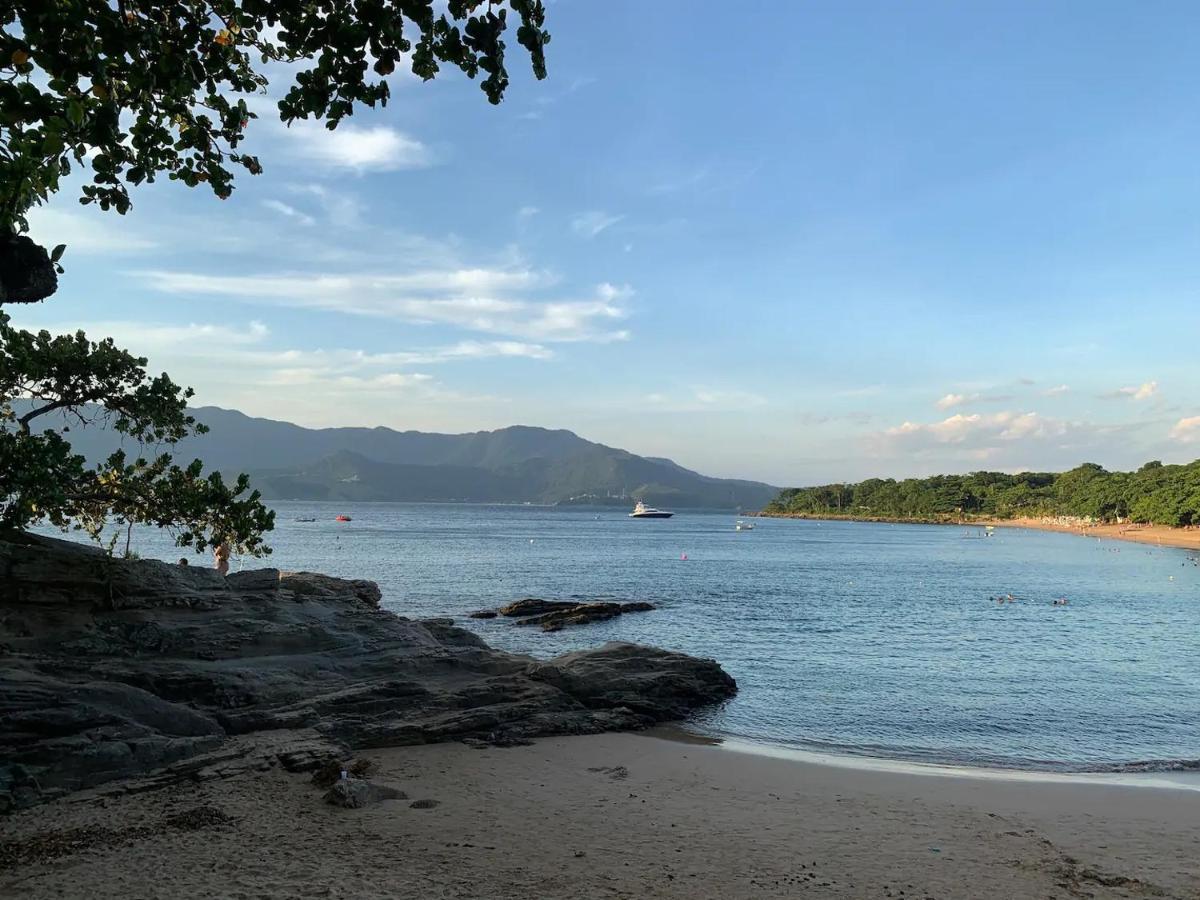 Residencia Em Condom, 1 Ou 2 Suites, Vista Para O Mar, Praia Do Curral, Ilhabela Bagian luar foto