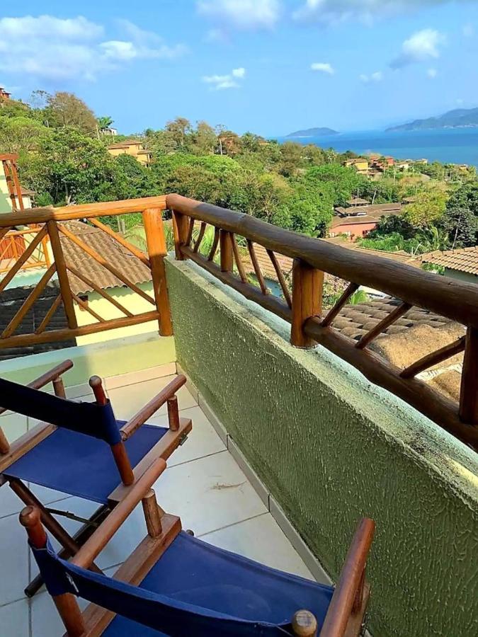 Residencia Em Condom, 1 Ou 2 Suites, Vista Para O Mar, Praia Do Curral, Ilhabela Bagian luar foto