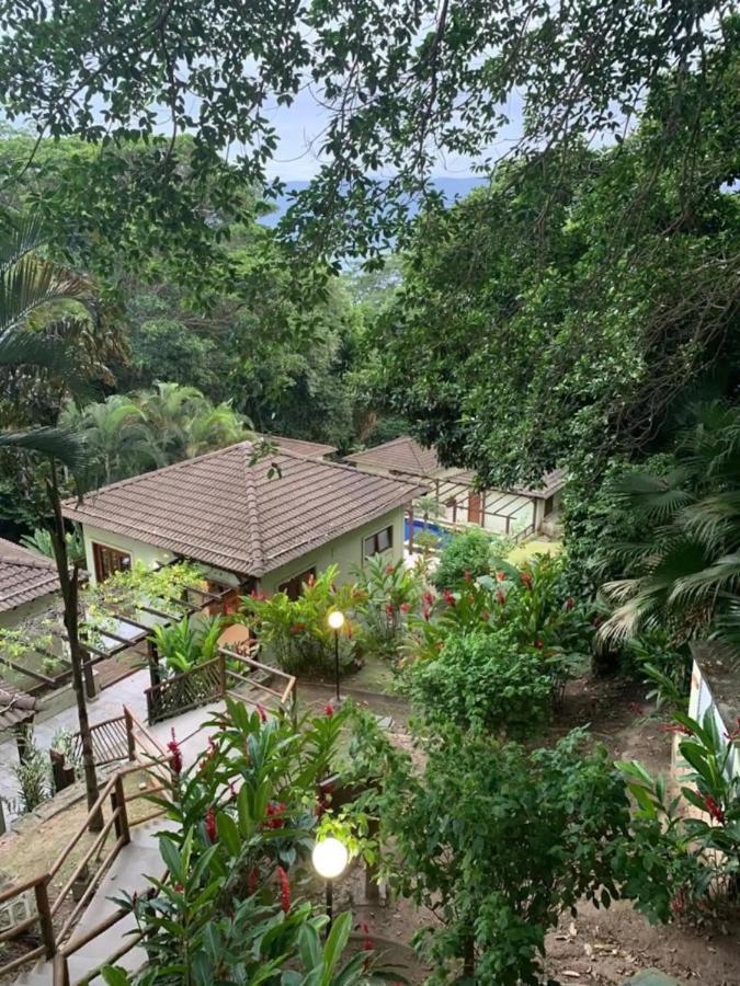 Residencia Em Condom, 1 Ou 2 Suites, Vista Para O Mar, Praia Do Curral, Ilhabela Bagian luar foto