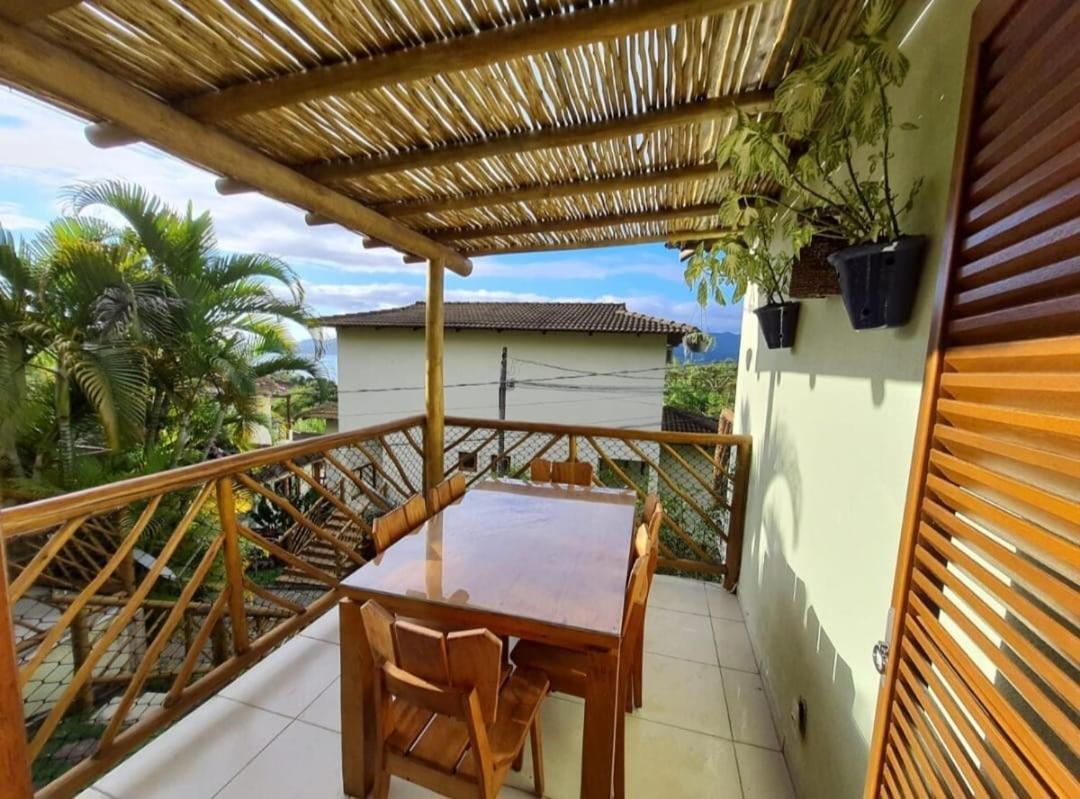 Residencia Em Condom, 1 Ou 2 Suites, Vista Para O Mar, Praia Do Curral, Ilhabela Bagian luar foto